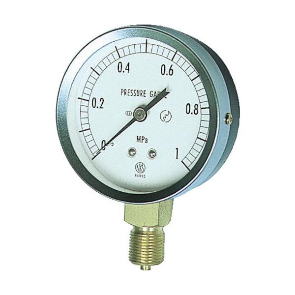 長野計器(Nagano instrument) JIS汎用形圧力計(A枠) 圧力レンジ(MPa):0.0〜0.10