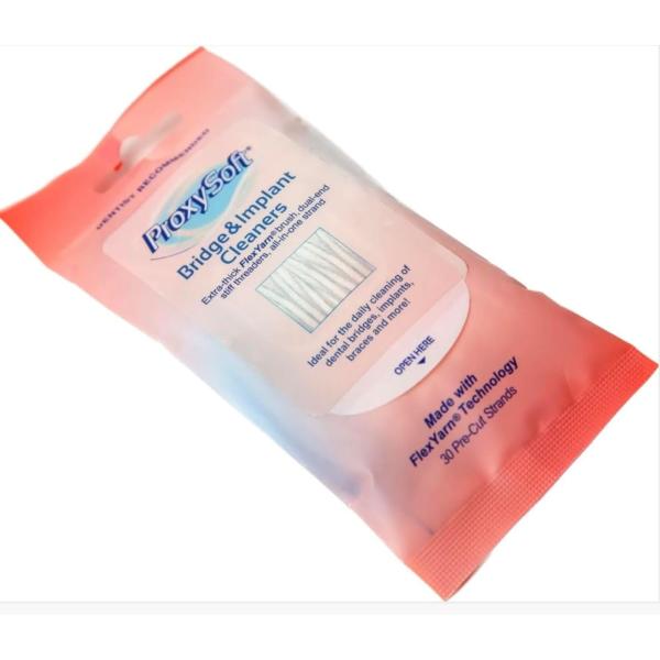 他サイト： プロキシソフト ブリッジ＆インプラントクリーナー 30本入りの商品画像