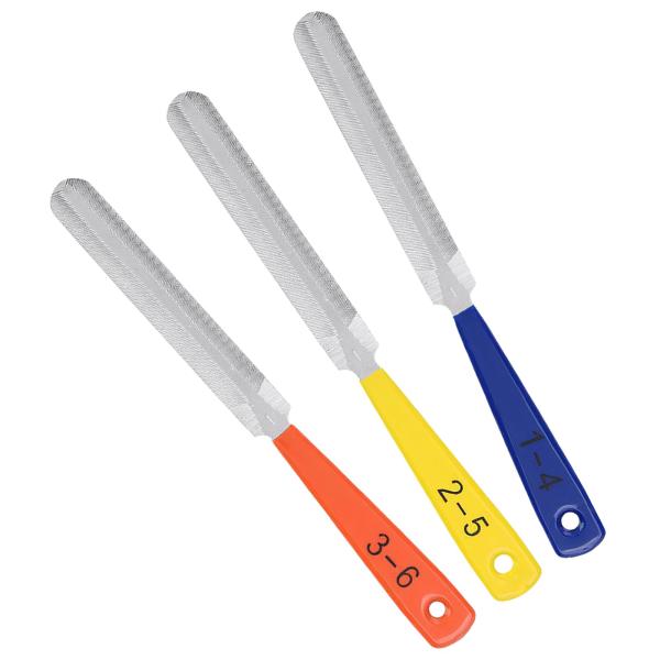 カラー：3色セットセット内容：3本セット。 材質：金属。特徴：長いファイリング表面およびゴム製ハンドルは快適な使用のための保険。持ち運びに便利：軽量で、コンパクトなサイズで、持ち運びが容易です。便利：楽器メンテナンスのためにデザインされて、...