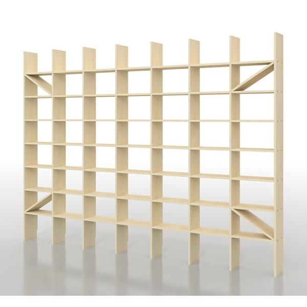 壁面収納 薄型 本棚 コミック 大量 収納 ディスプレイ コミック本棚 壁面書棚 漫画収納 薄型 梁下まで 天井突っ張り 縦8コマ 横7コマ 奥行き18cm Buyee Buyee Japanese Proxy Service Buy From Japan Bot Online