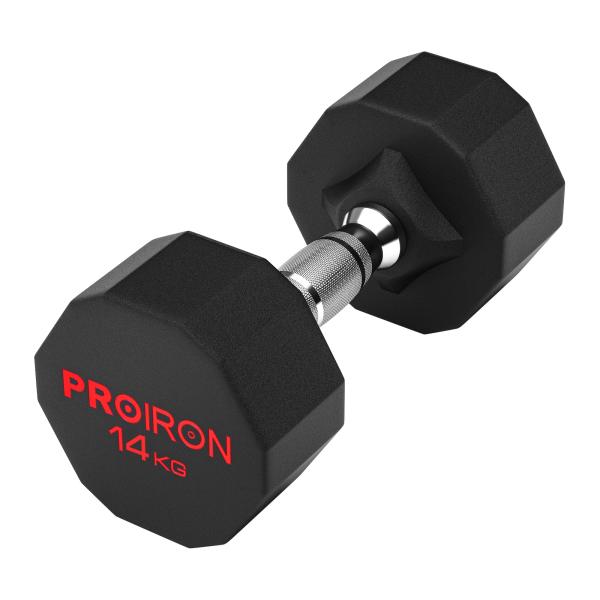 PROIRON 鋼 ダンベル だんべる 14kg 1個 鉄アレイ ダンベル ?? dumbelll set 家庭用および商業用に適しています