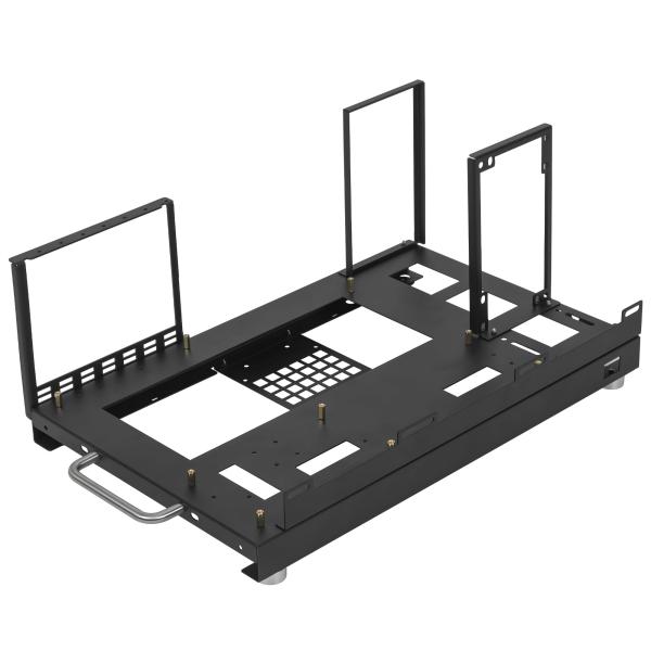 Rxakudedo オープンシャーシ・オープンフレームの開放型pcケース 鉱業フレーム 鉱業 マイニングフレーム 厚みのあるオープンブラケットシャーシ