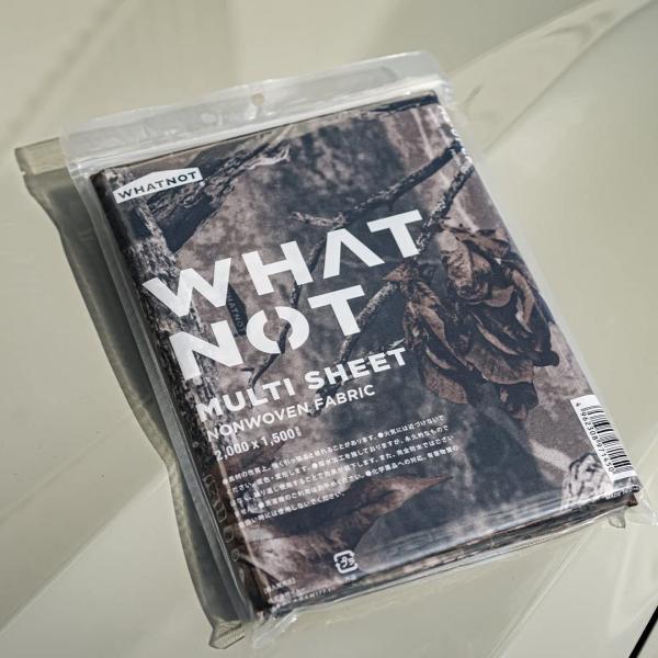 他サイト： WHATNOT(ワットノット) マルチシート カモフラージュ レジャーシートの商品画像