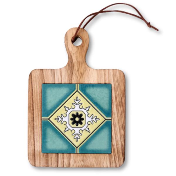 Neutral Zenith 鍋敷き 木製 タイル コースター 耐熱 北欧 おしゃれ 断熱 ポットマット レストラン カフェ キャンプ (type-D