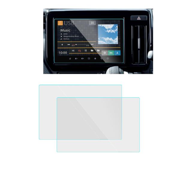 NURCIX カーナビゲーション液晶保護フィルム スズキ ソリオ SOLIO MA37S MA27S 2020+ 9インチ 2.5R 専用 ナビ保護フ