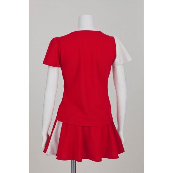 テニスウェア レディース ｔシャツ スポーツウェア トップス フレアスリーブ おしゃれ 速乾 半袖 赤 レッド セール Buyee Servicio De Proxy Japones Buyee Compra En Japon