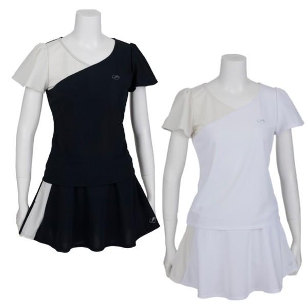 テニスウェア レディース ｔシャツ スポーツウェア トップス フレアスリーブ おしゃれ 速乾 半袖 赤 レッド セール Buyee Buyee Japanese Proxy Service Buy From Japan Bot Online