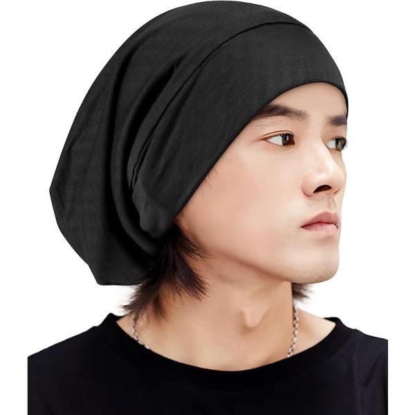 【商品名】　LULUSILK ナイトキャップ シルクナイトキャップ メンズ ニット帽子メンズ レディース 19匁6Aシルク ヘアキャップ モダール 美髪 【商品説明】　・【パーマ後使用するナイトキャップ】パーマや染毛後は髪質が傷み、髪がパサ...