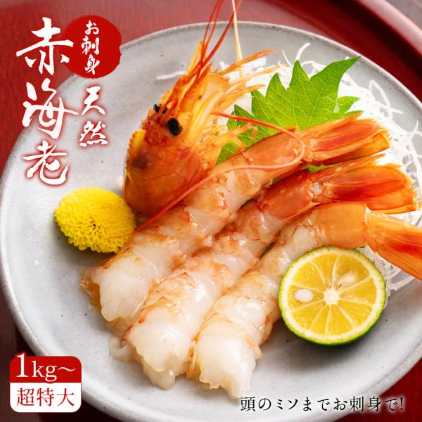 創業大正八年 土佐の老舗「池澤鮮魚」がお届けするお刺身用天然赤海老！大西洋南西FAO41海域、アルゼンチン・サン・ホルヘ港沿岸で漁獲された極上の天然赤海老。 水深約100mに生息する赤海老を船上で急速冷凍し、鮮度そのままお届け！  1kgあ...