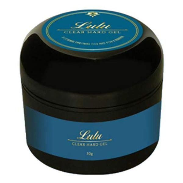 【商品名】　LULUGEL ジェルネイル ハードジェル 30g トップコート ベースジェル ハードジェル ジェル クリアジェルネイル nail セルフネ 【商品説明】　・【LULUGEL ハードジェル】内容量：30g　 爪化粧料 　硬化時間...