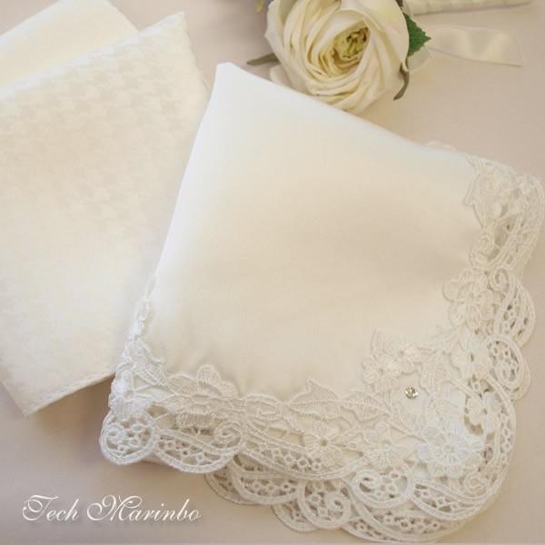 花嫁ハンカチセット グレース メール便可 I190 ウエディング工房てくまりんぼ 通販 Yahoo ショッピング