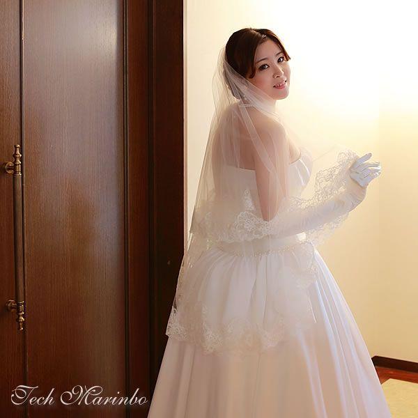 ウェディングベール ミドル丈 花の妖精 メール便可 We1 ウエディング工房てくまりんぼ 通販 Yahoo ショッピング