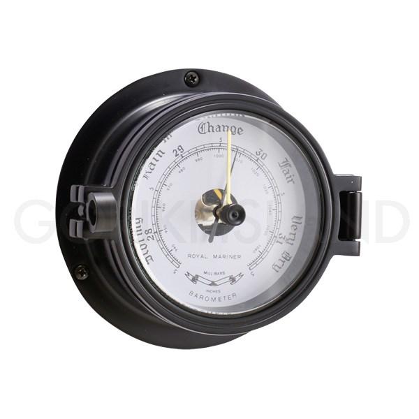 1960年代ニュージーランド製 パウア貝 気圧計 温度計装飾フレーム