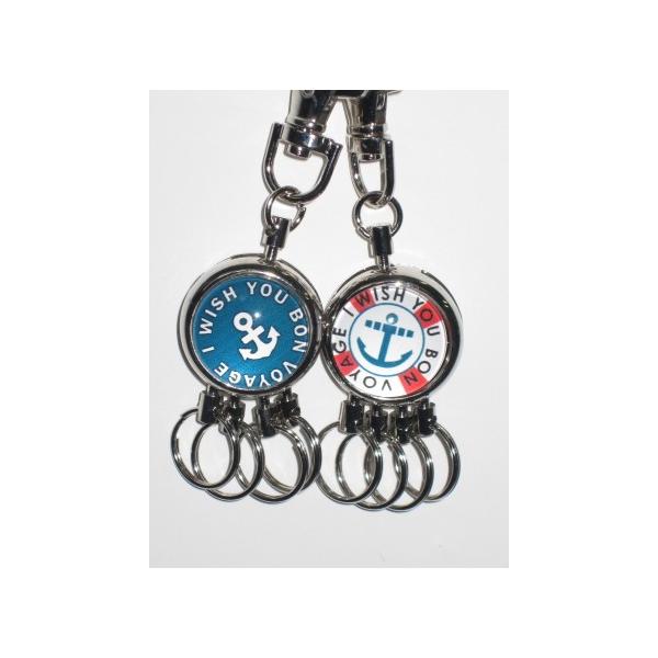 4リングキーホルダー イカリ ブイ プレゼントにおすすめ 6021 マリンガイド Yahoo 店 通販 Yahoo ショッピング