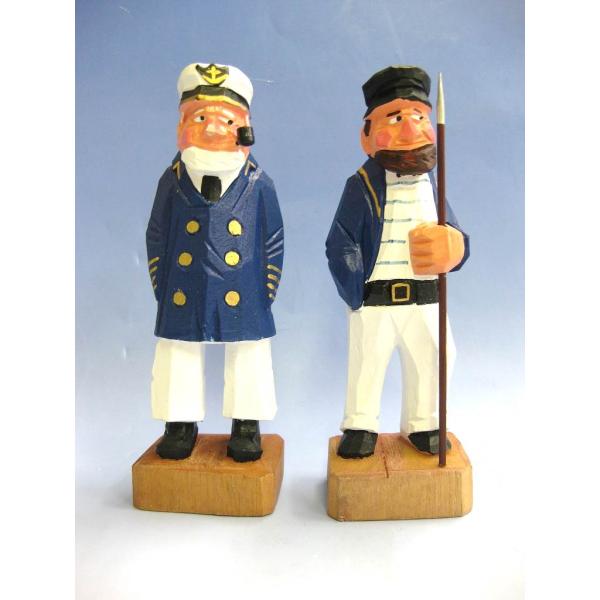 青船長、黒船長、海賊ボースン他2体 青船長、黒船長、海賊ボースン他2体