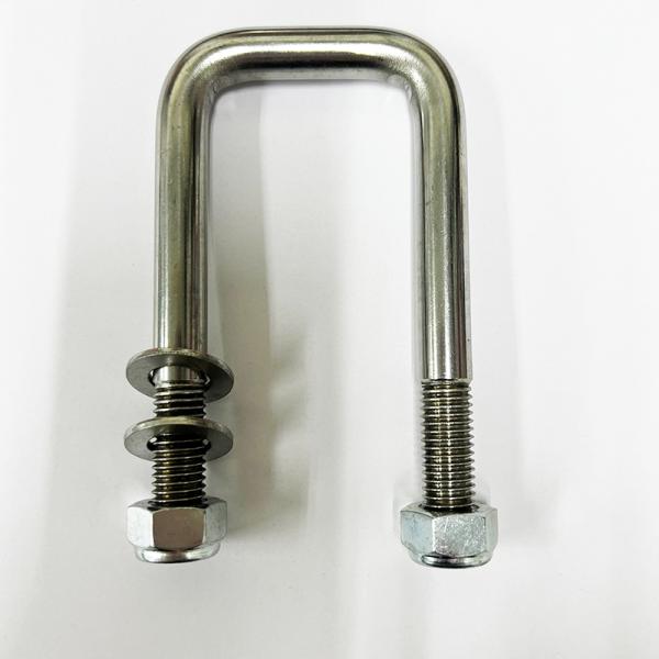 ■材質：ステンレス■サイズ：A:100×B:60×C:12mm■セーフティーナット、ワッシャー付（スチール）【商品の納期について】《在庫がある場合》1〜2営業日にて出荷致します。※実店舗と在庫を共有しております。タイミングによっては完売の場...