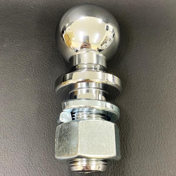 50mm ヒッチボール *スチール *5000LB（約2267kg) *シャフト径