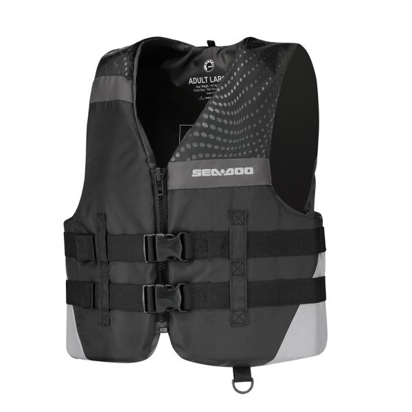 SEA-DOO（シードゥ）ライフジャケット  ナイロン（ユニセックス）Motion PFD（ブラック）＃285976 JCI認定（PWC）