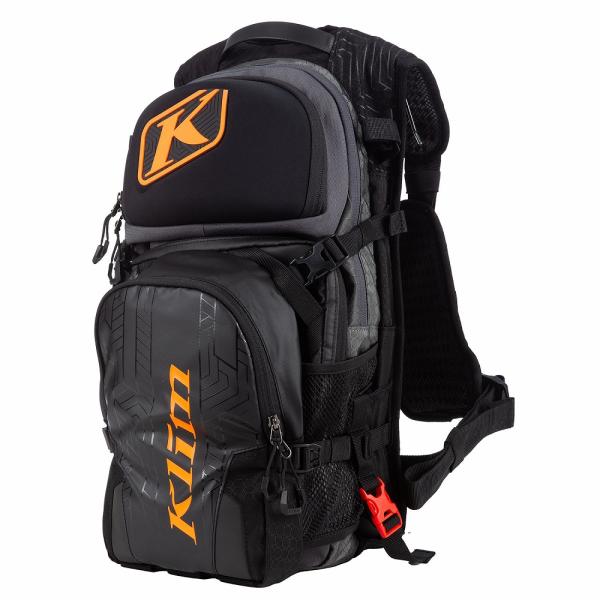 Klim/クライム NAC PAK ナックパク(ASPHALT - STRIKE ORANGE Klim/クライム NAC PAK ナックパク(ASPHALT - STRIKE ORANGE