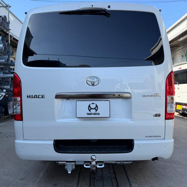 タイトヒッチ トヨタ 200系 ハイエース（標準ボディ/ナロー）標準バンパー用ロストワックスヒッチメンバー（ステンレスタイプ）＃9018-82