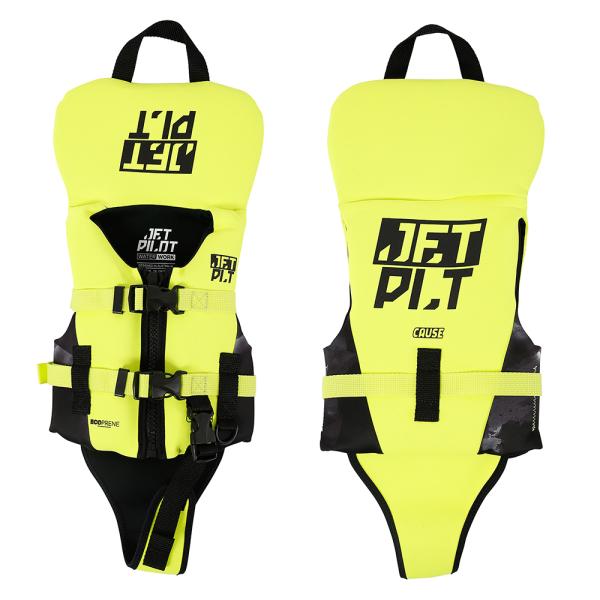 JTPLT ライフジャケット Mサイズ イエロー/ブラック専用。 JETPILOT（ジェットパイロット） 幼児用 ライフジャケット＃JA24211i