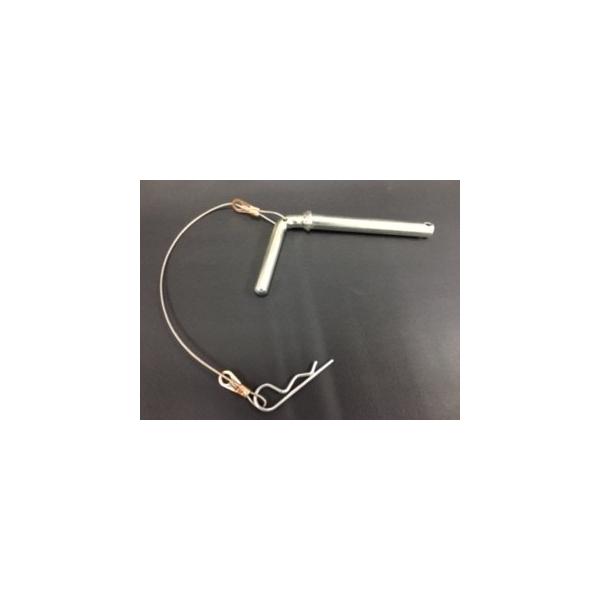 REXトレーラー ダンプ式フラットトレーラー用 のハンドルピン（ストッパー）です。■サイズ：Φ12ｘ100mm■材質：スチール+亜鉛メッキ※こちらの商品はネコポス（全国一律370円）発送です【ネコポスでの発送のご注意】●同梱商品がある場合は...