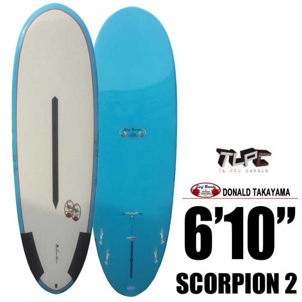 Hawaiian Pro Designs ドナルドタカヤマ　SURFTECH　SCORPION 2　6'10/ハワイアンプロデザイン　スコーピオン　 サーフテック