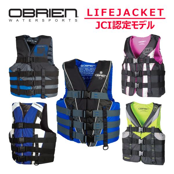 【概要】OBRIEN（オブライエン）のナイロンライフジャケットの中で人気があるバックルシリーズ。抜群の浮力と可動性から水上バイク、ボート、そして釣り。もちろん、マリンスポーツ全般にもご使用いただけます。ブリーズアブル・ナイロンという通気性と...