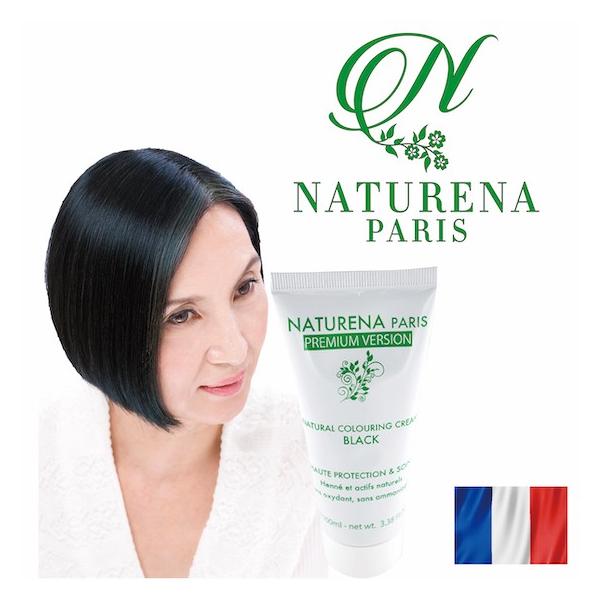白髪染め ナチュレーナ ヘアカラーリングクリーム 100gチューブ式 ブラック 天然成分配合 低刺激 毛染めの価格と最安値 おすすめ通販を激安で