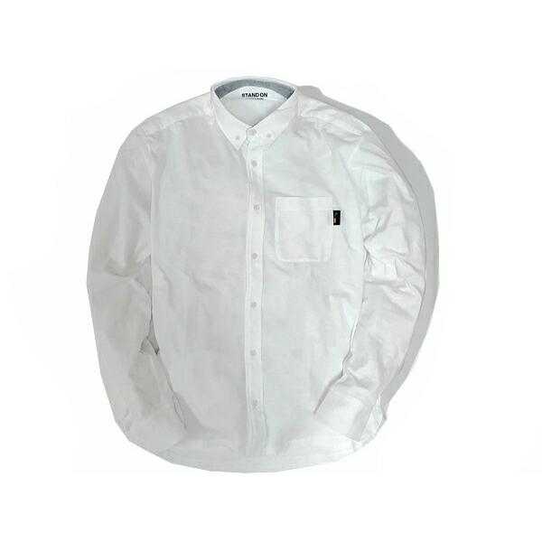 スタンドオン Stand On メンズ コーデュラ ボタンダウン カジュアル 長袖シャツ 長袖 ロンt L S アパレルセール A12syst スポーツマリオ Yahoo 店 通販 Yahoo ショッピング