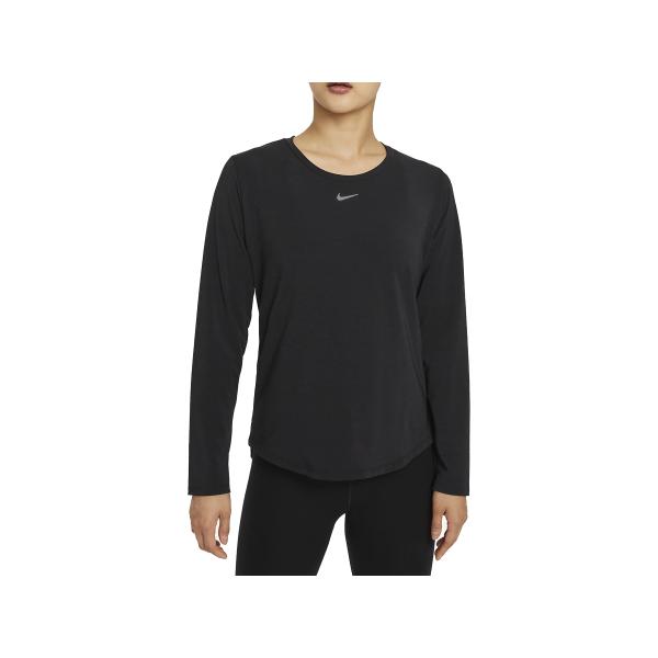 ナイキ NIKE Dri-FIT ワン ラックス ロングスリーブ トップ レディース 秋 冬 ブラック 黒 スポーツ フィットネス 長袖 Tシャツ DD0621-010
