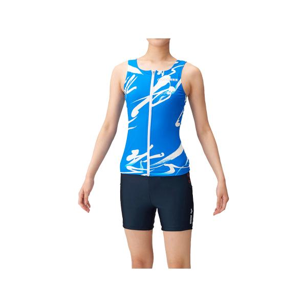 ARENA アリーナ　水着　上下　ビーチバレー　L　XL arena（アリーナ）】レディース フィットネス水着 すらっとセパ