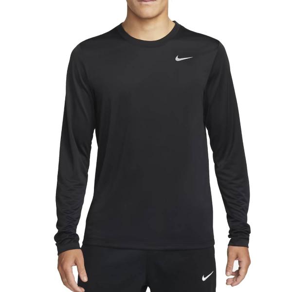 ナイキ NIKE Dri-FIT レジェンド ロングスリーブ フィットネストップ メンズ 春 秋 冬 ブラック 黒 スポーツ トレーニング 長袖 Tシャツ DX0994-010