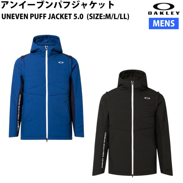 オークリー ゴルフ　中綿ジャケット UNEVEN PUFF JACKET 5.0 オークリー OAKLEY メンズ ゴルフ 中綿ジャケット OAKLEY UNEVEN PUFF
