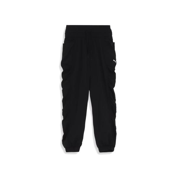 プーマ PUMA ヨガ スタジオ パンツ レディース ブラック 黒 スポーツ フィットネス ロング パンツ 525262-01