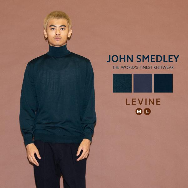 ジョンスメドレーJOHN SMEDLEY タートルネックニットプルオーバー長袖 JOHN SMEDLEY（ジョンスメドレー） JOHN SMEDLEY LEVINE