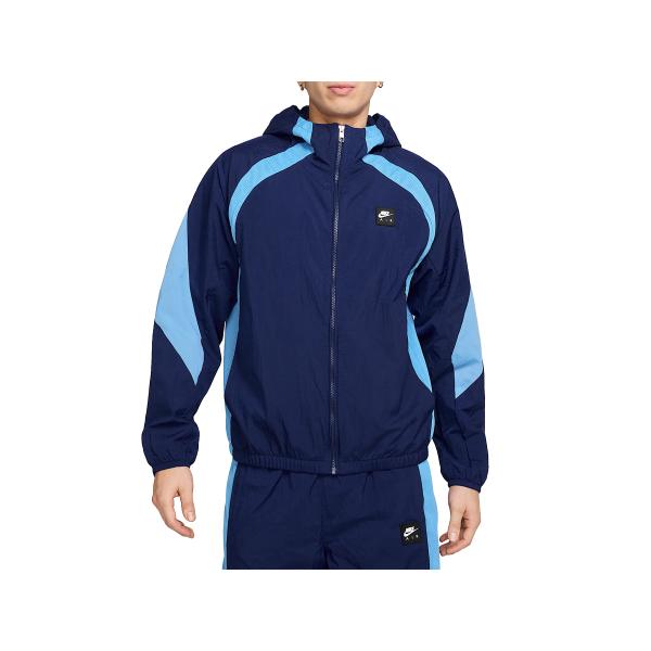 ナイキ　ランニングジャケット　メンズ　Ｌ　青　中綿　中厚手　パーカー　秋冬 NIKE（ナイキ） エア ウーブン ジャケット メンズ 秋 冬 ブルー 青