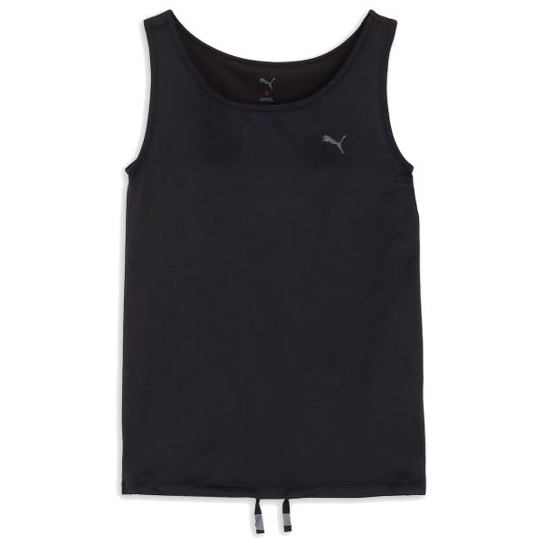 プーマ PUMA ヨガ スタジオ ブラ カップ タンクトップ レディース 春 夏 ブラック 黒 スポーツ フィットネス ブラカップ付き タンクトップ 527013-01