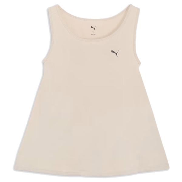 プーマ PUMA ヨガ スタジオ ブラ カップ タンクトップ レディース 春 夏 ホワイト 白 スポーツ フィットネス ブラカップ付き タンクトップ 527013-87