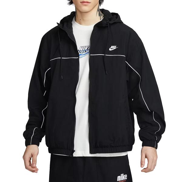 NIKE（ナイキ） クラブ フーデッド ジャケット メンズ ブラック 黒