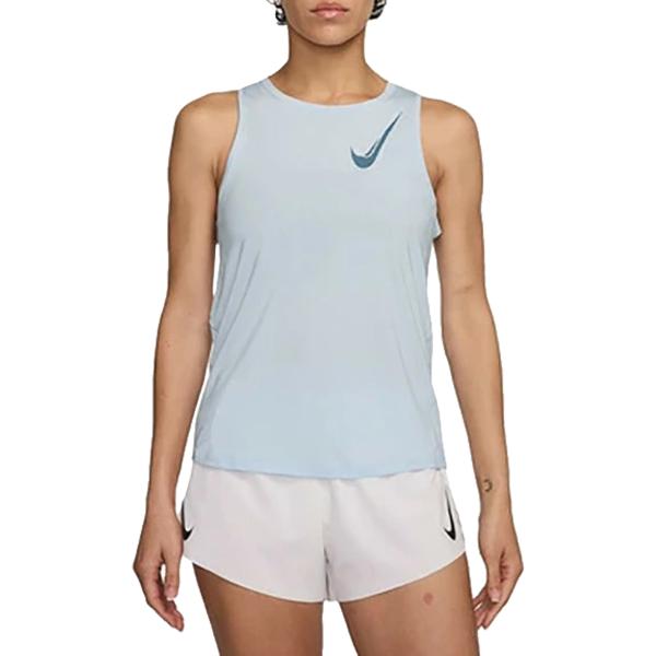 ナイキ NIKE Dri-FIT ワン ランニングタンクトップ レディース 春 夏 ブルー 青 スポーツ フィットネス タンクトップ HJ2219-423