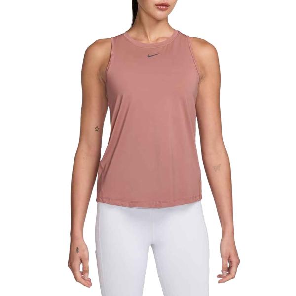 ナイキ NIKE Dri-FIT ワン クラシック タンクトップ レディース 春 夏 ピンク 桃色 スポーツ フィットネス タンクトップ FN2809-685