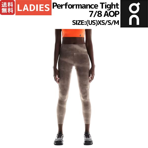 オン On Performance Tight 7/8 AOP パフォーマンスタイツ 7/8 AOP レディース タイツ ロングタイツ ランニング スポーツ トレーニング フィットネス