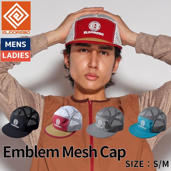 ELDORESO（エルドレッソ） ELDORESO Emblem Mesh Cap エンブレム
