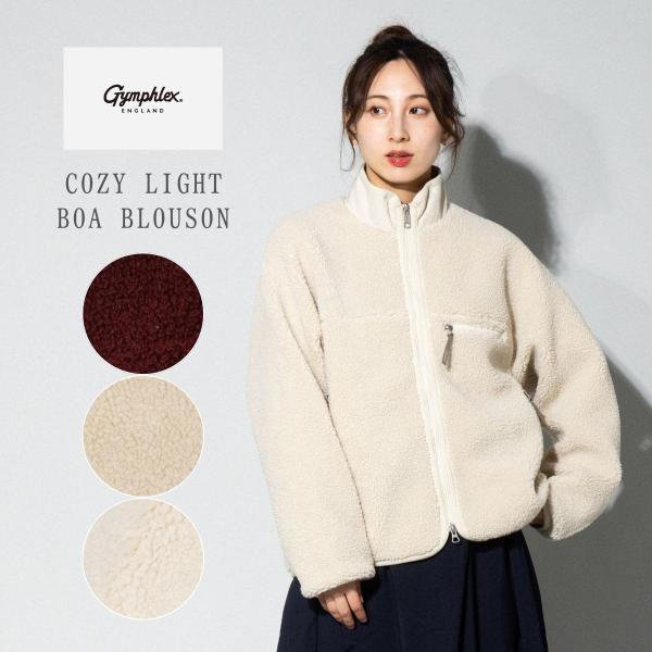 ジムフレックス GYMPHLEX ボアブルゾン レディース 秋 冬 アウター