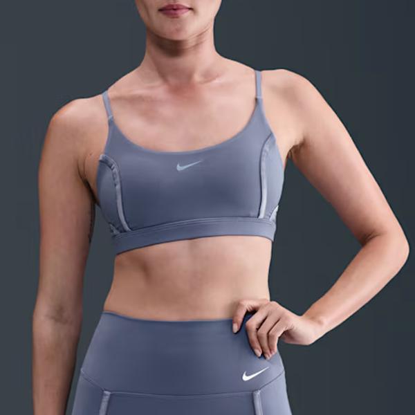 ナイキ NIKE ワン ライトサポート パッディド スポーツブラ レディース オールシーズン ブルー 青 スポーツ フィットネス インナー ブラトップ HQ2811-499