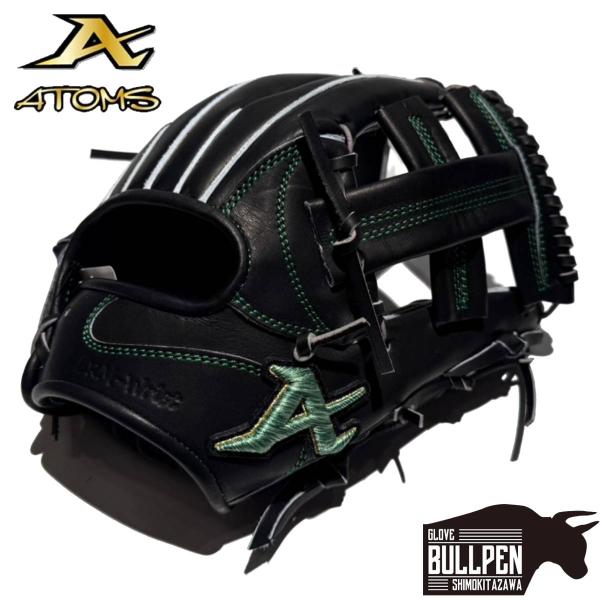 ATOMS アトムズ 専用グラブ袋付き 限定 硬式用グラブ 内野手用 28.3cm