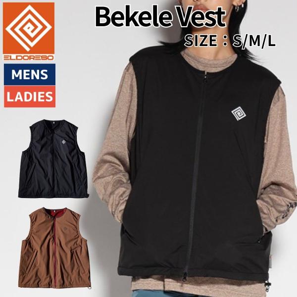 ELDORESO（エルドレッソ） ELDORESO Bekele Vest ベケレベスト メンズ