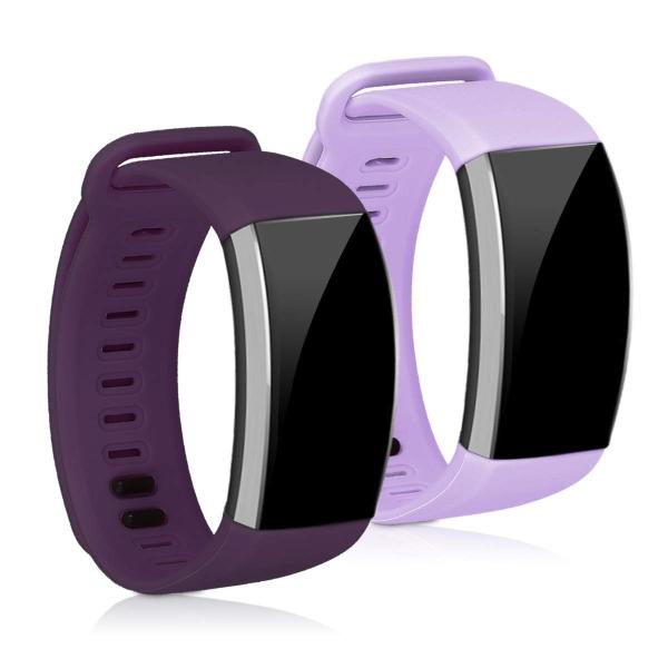 Kwmobile Huawei Band 2 Band 2 Pro 交換バンド 2x 替えベルト Tpu シリコン バンド パステルパープル 紫色の価格と最安値 おすすめ通販を激安で