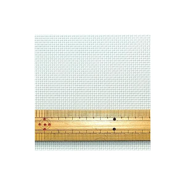 メール便可　 DMC アイーダ　18カウント(70目/10cm) 色番号168　110cm巾　販売単位50cm クロスステッチ　刺繍布　生地　